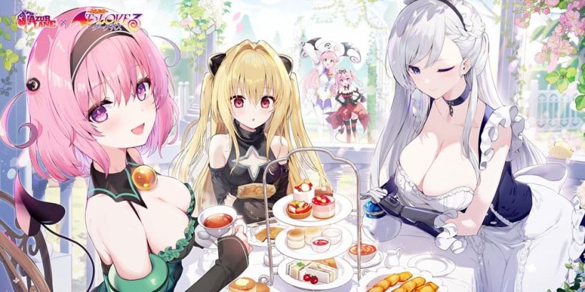 Azur Lane verwelkomt nieuwe personages van tot love-ru