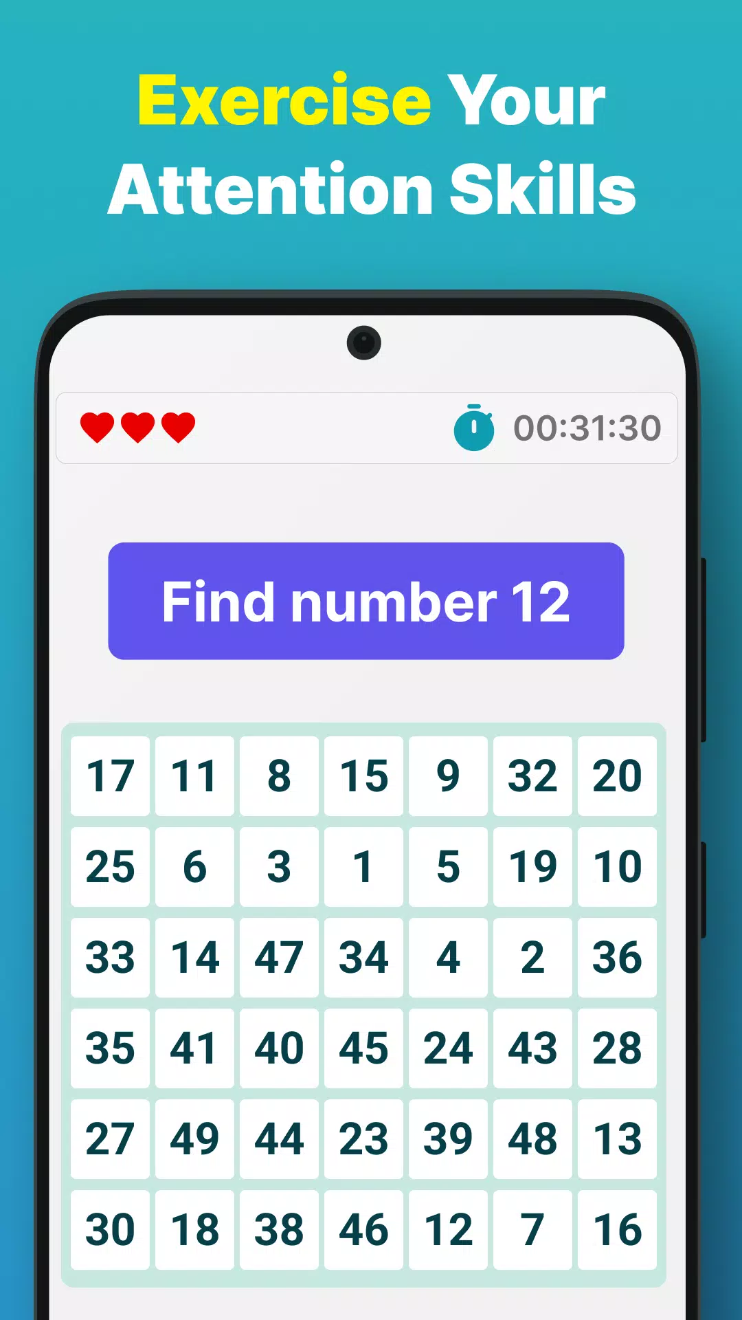 Math Games for the Brain Ảnh chụp màn hình 2