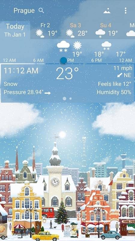 YoWindow Weather Unlimited Ảnh chụp màn hình 1