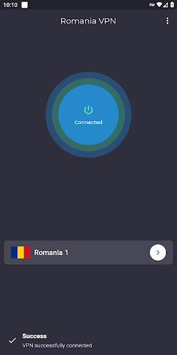 Romania VPN - Get Romanian IP स्क्रीनशॉट 1