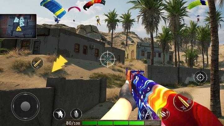 FPS Gun Shooter Offline Game स्क्रीनशॉट 2