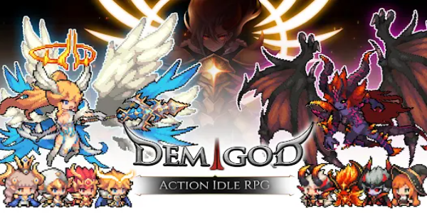 Demigod Idle Mod ဖန်သားပြင်ဓာတ်ပုံ 3