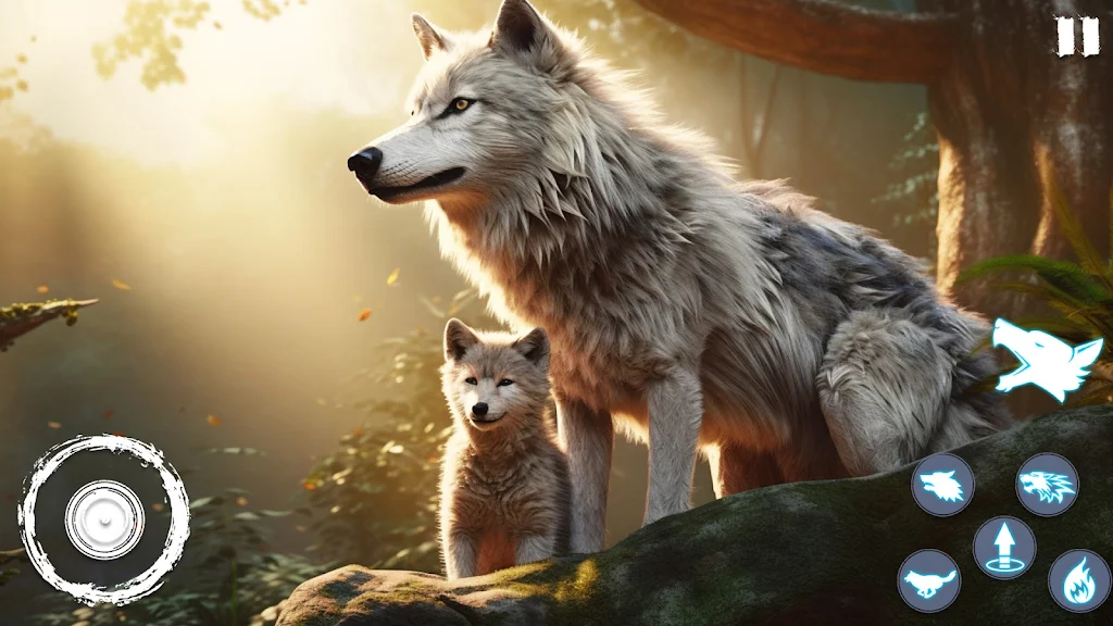 Wild Wolf Games - Animal Games Schermafbeelding 3