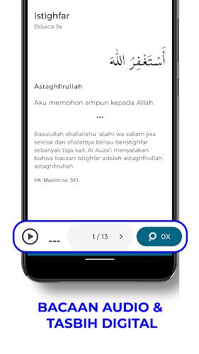 Dzikir Pagi dan Petang Sunnah Ảnh chụp màn hình 2