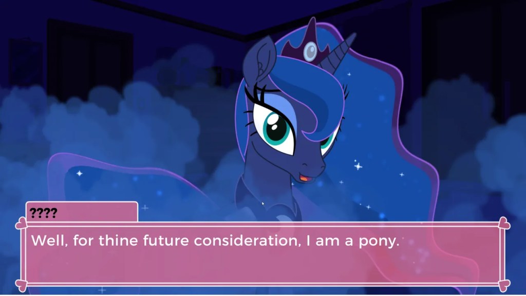 Pony Waifu Sim Screenshot 1