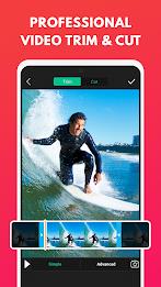 Video Crop :editor, trim & cut ภาพหน้าจอ 2