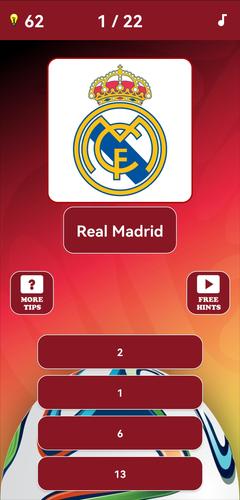 Guess the Soccer Logo Quiz Скриншот 3