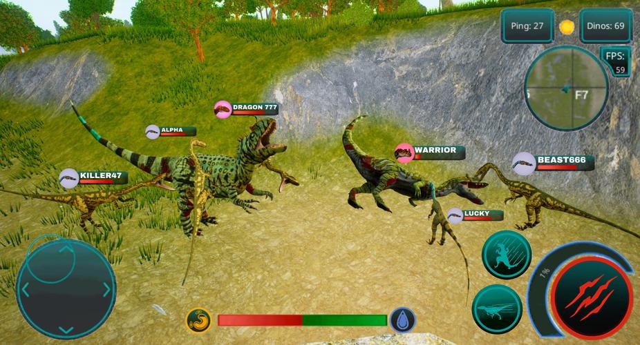 The Cursed Dinosaur Isle Captura de pantalla 0