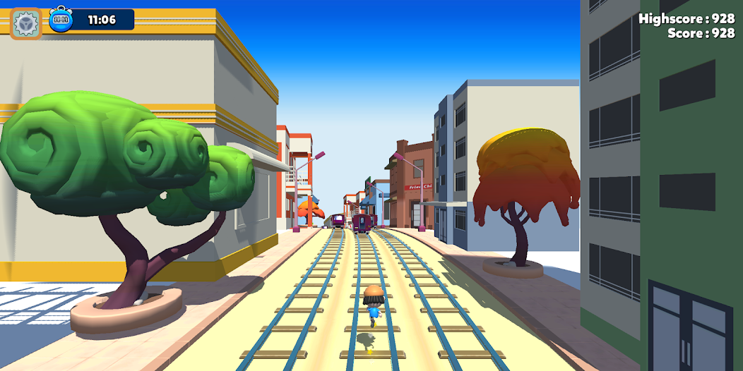 Subway Run Mod Captura de tela 1