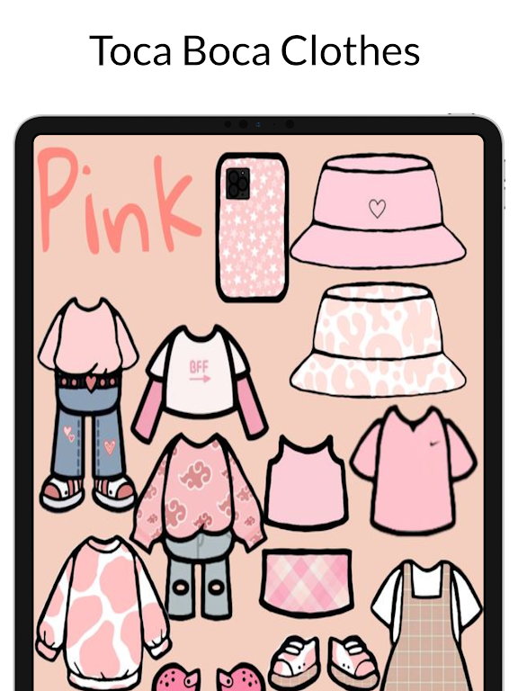 Toca Boca Clothes Ideas Ảnh chụp màn hình 3