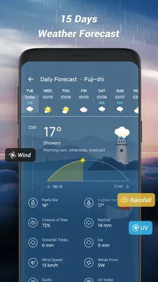 Local Radar Weather Forecast Tangkapan skrin 2