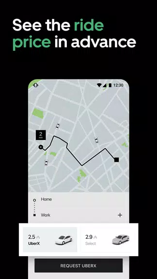Uber AZ — Taksi və Çatdırılma 螢幕截圖 1