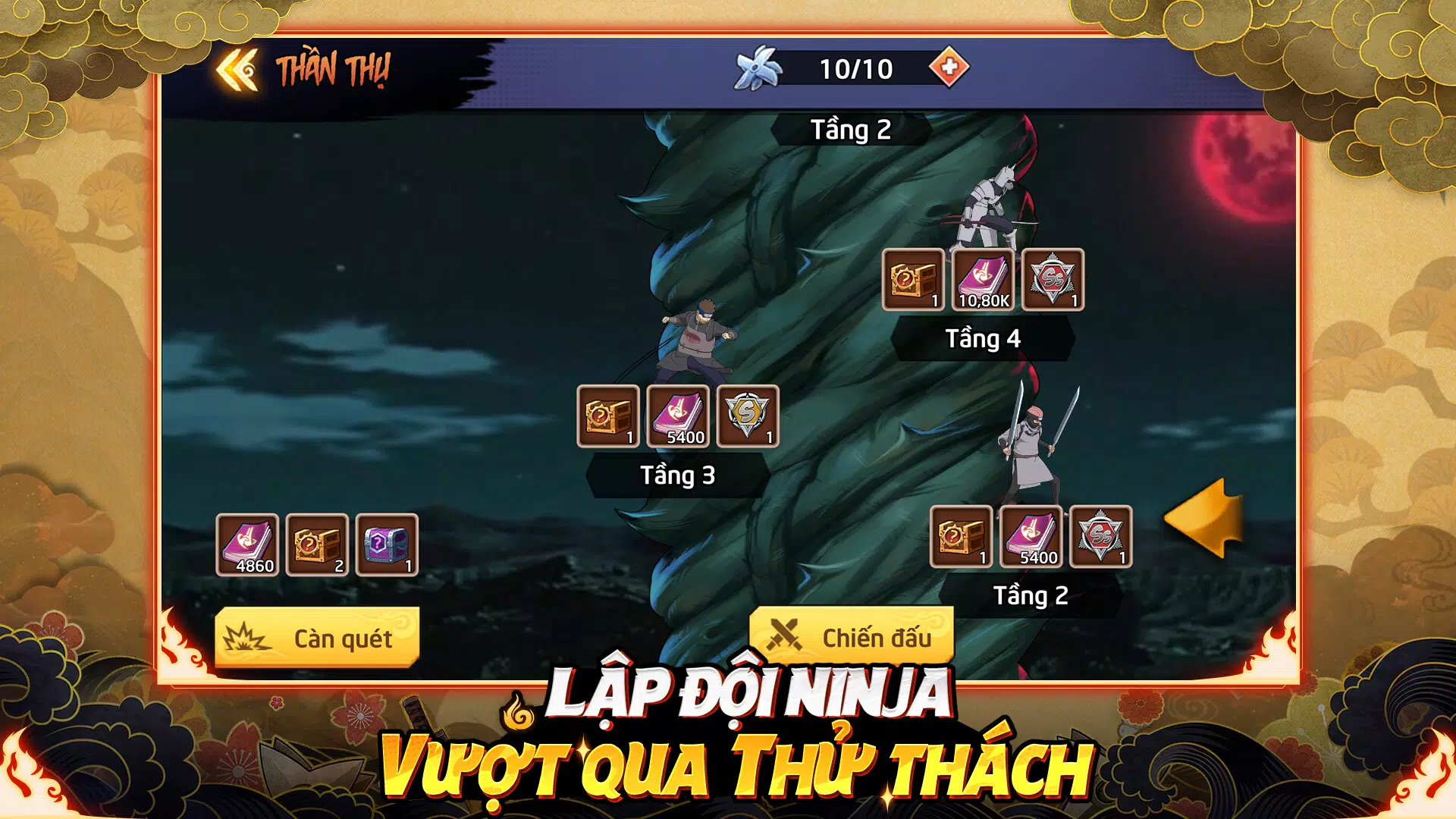 Huyền Thoại Nhẫn Giả スクリーンショット 3