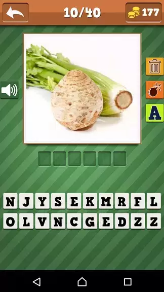 Vegetables Quiz Schermafbeelding 3