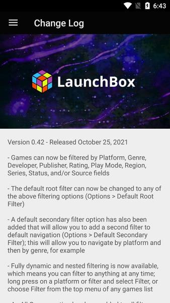 LaunchBox Captura de pantalla 1