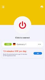 VPN Germany - DE VPN Proxy Schermafbeelding 0