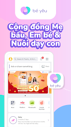 Be Yeu - Pregnancy & Baby App Tangkapan skrin 1