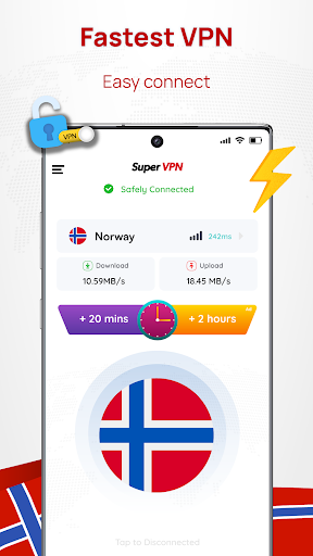 Norway VPN: Get Norway IP 螢幕截圖 0