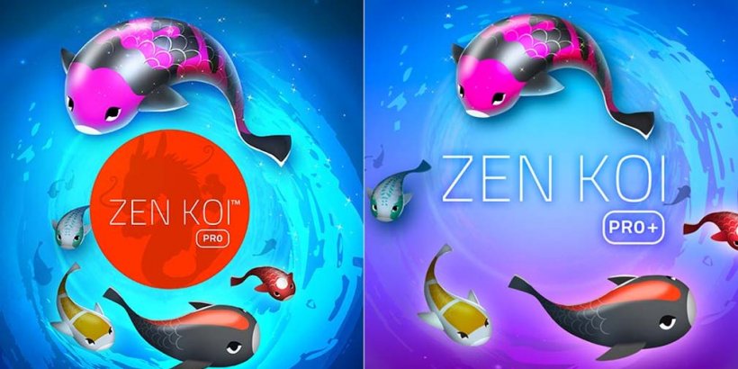 Zen Koi Pro+ lets you collect koi and marvel as they turn into dragons, out now on Apple Arcade