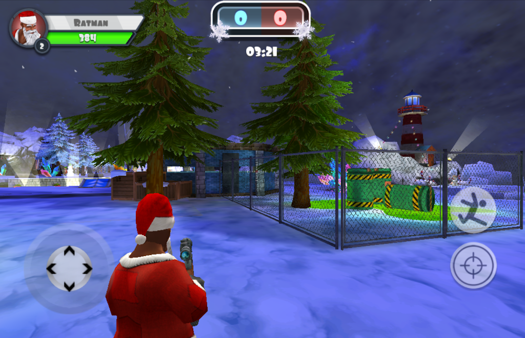 Winter Clash 3D - Christmas Sh Ekran Görüntüsü 3