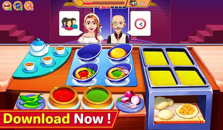 Schermata Indian Cooking Madness Games 1