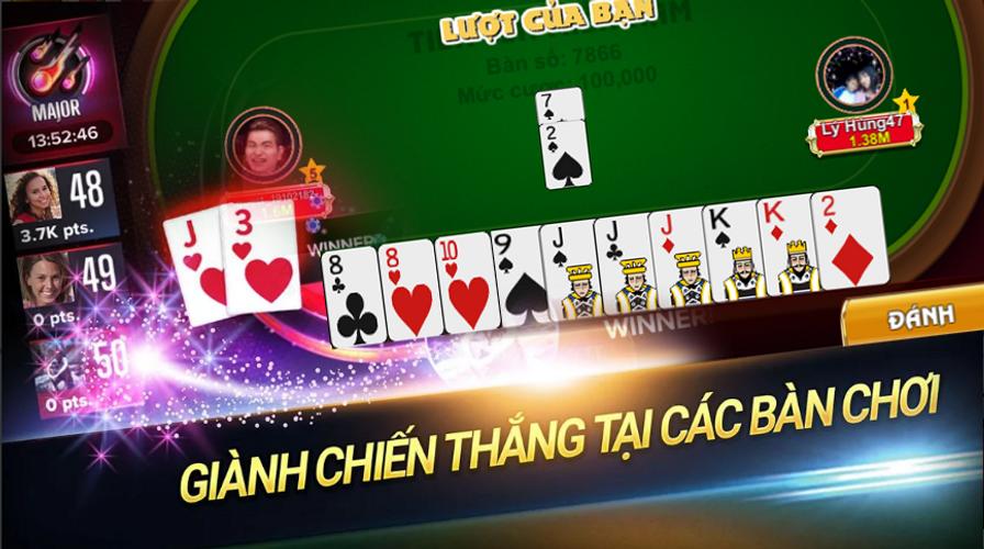 Vip777 Phỏm: Tá Lả Online 스크린샷 1
