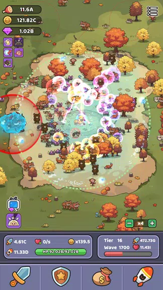 Wild Survival - Idle Defense スクリーンショット 0
