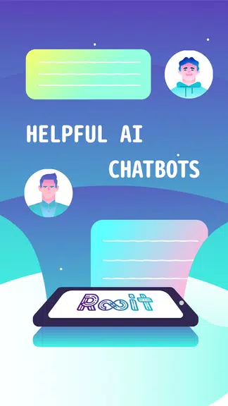 Rooit - Anonymous Chat Rooms 螢幕截圖 1