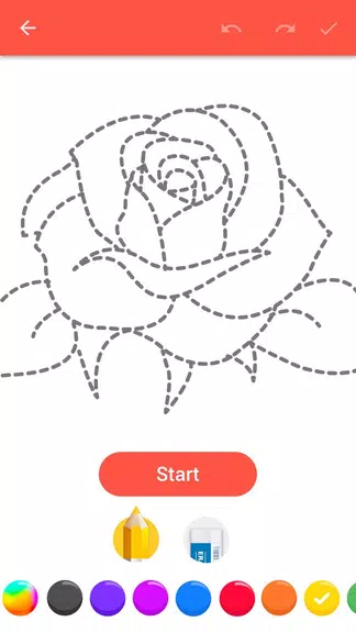 How To Draw Flowers Screenshot 0