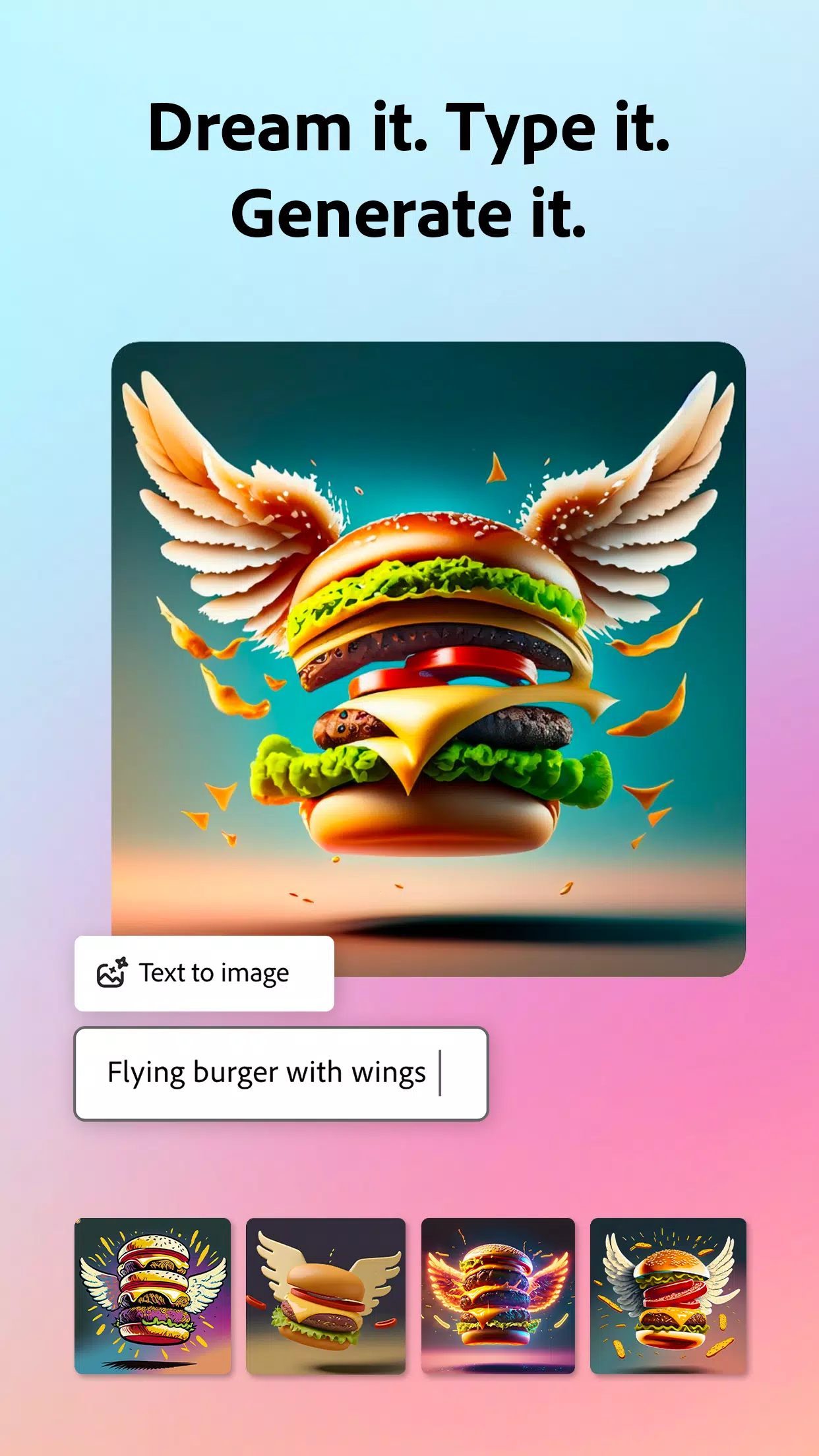 Adobe Express ภาพหน้าจอ 1