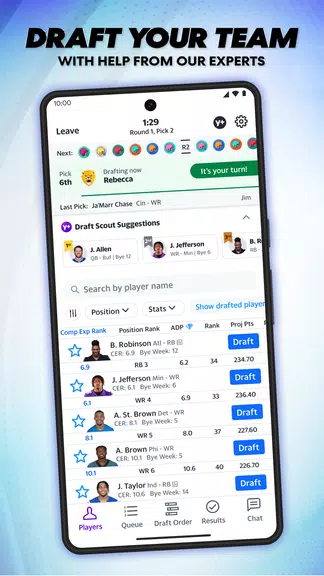 Yahoo Fantasy Football, Sports Ảnh chụp màn hình 2