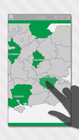 E. Learning UK Map Puzzle ภาพหน้าจอ 0