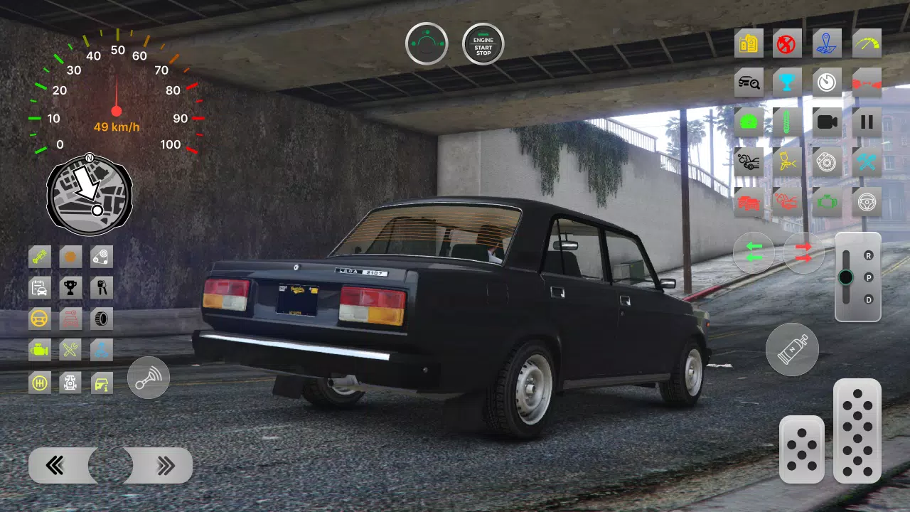 VAZ 2107 Simulator: Drift Lada Tangkapan skrin 2