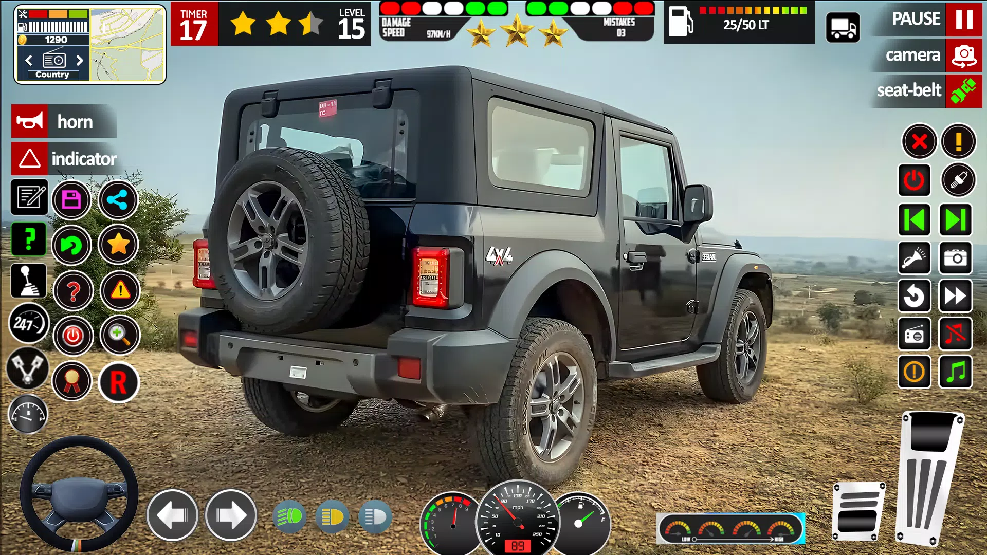 Jeep Driving Game 3d Simulator Скриншот 0