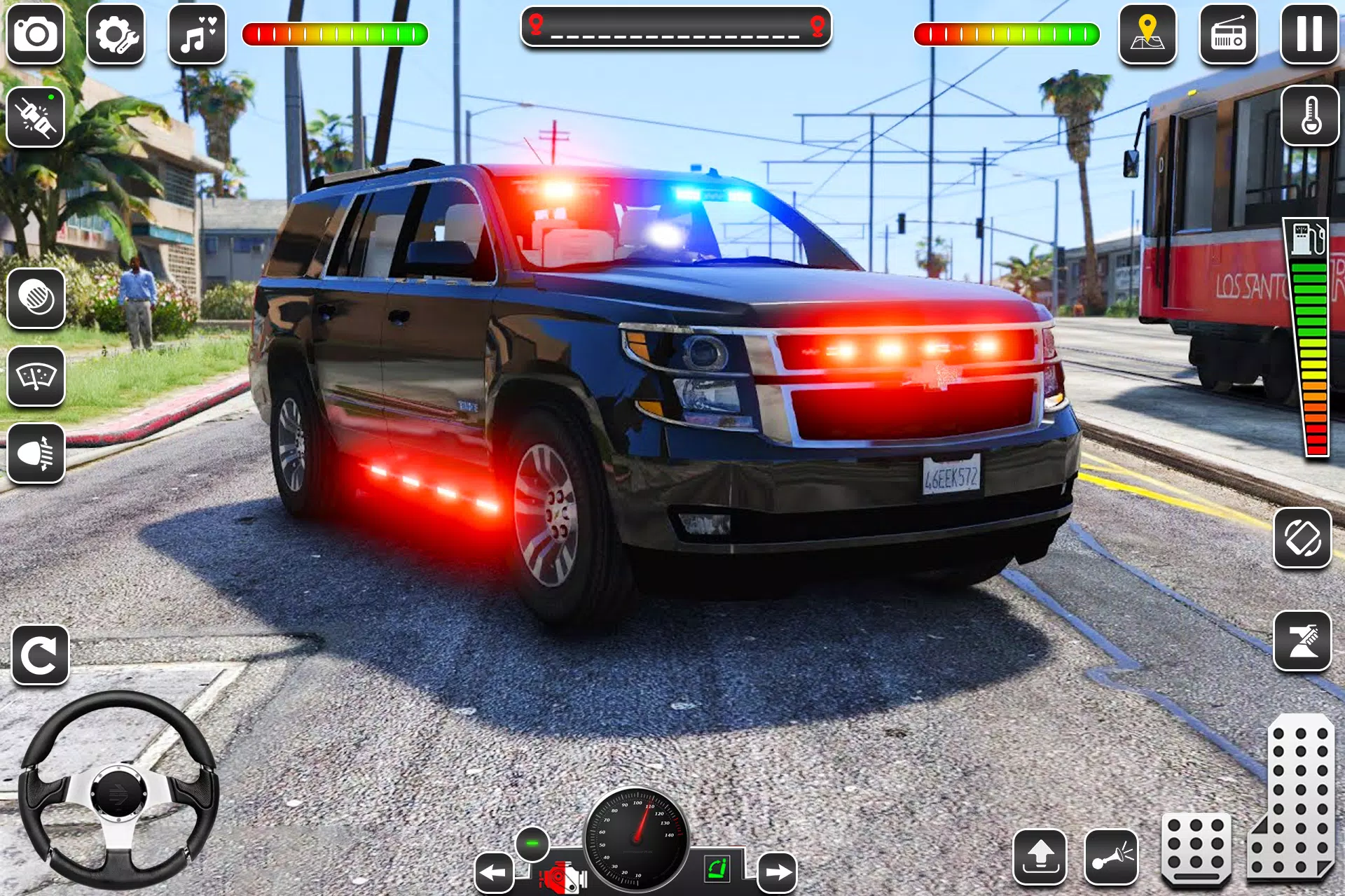 US Police Car Chase Game 3D スクリーンショット 3