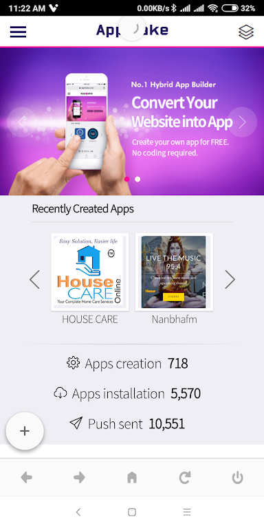 AppMake - Hybrid app maker স্ক্রিনশট 2