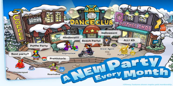 Club Penguin Zrzut ekranu 2