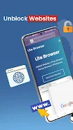 Lite: Secure VPN Browser 스크린샷 2