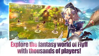 Flyff Legacy - Anime MMORPG Ảnh chụp màn hình 1