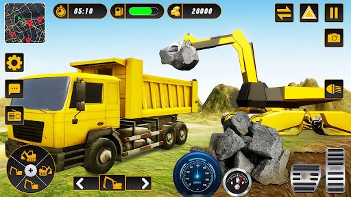 Sand Excavator Simulator 3D ဖန်သားပြင်ဓာတ်ပုံ 1