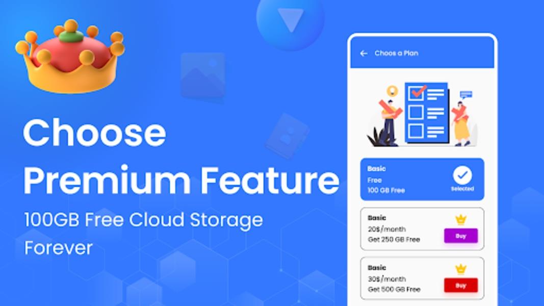 Drive Backup Cloud storage 螢幕截圖 1