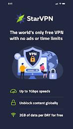 StarVPN: Private & Secure VPN Screenshot 0