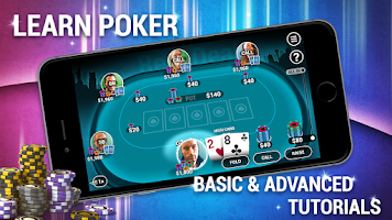 Learn How To Play Texas Poker Ảnh chụp màn hình 1