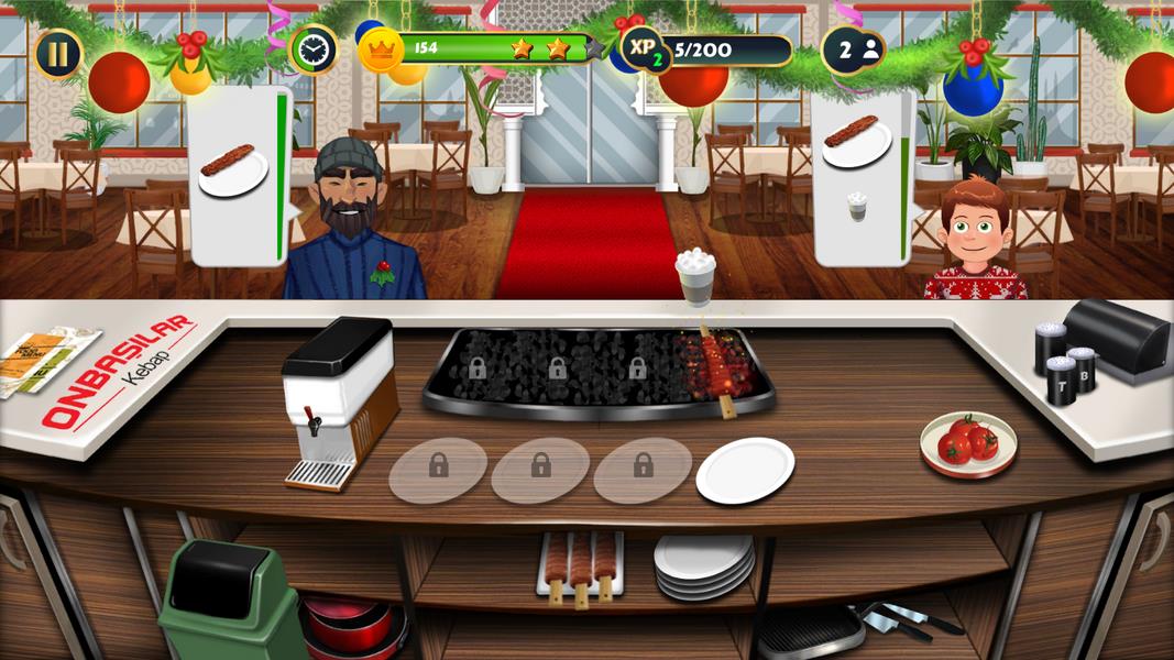 Kebab World - Cooking Game Chef ภาพหน้าจอ 1