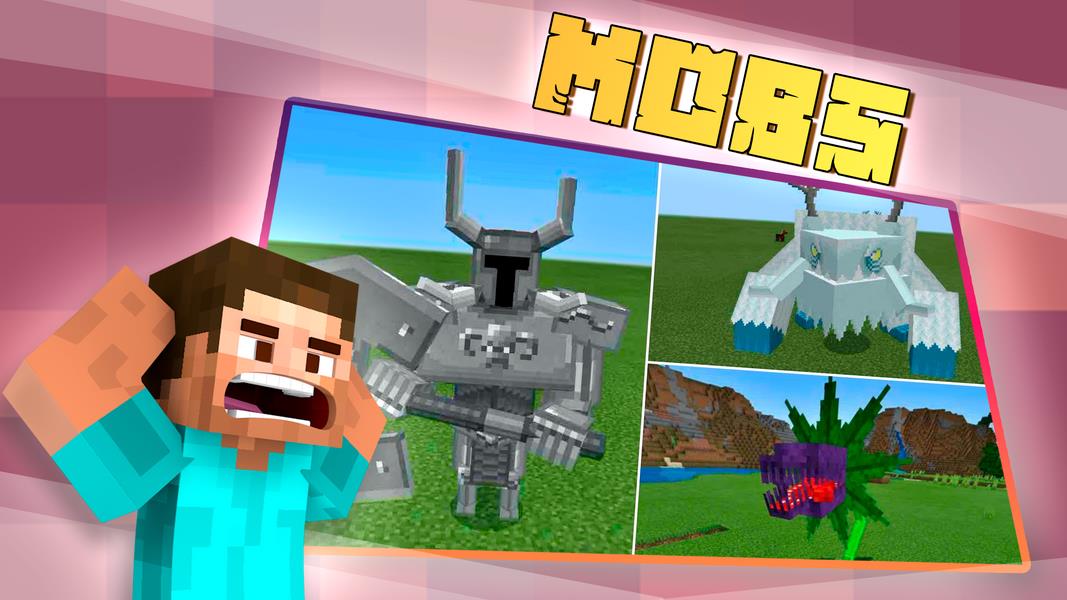 Mods for Minecraft PE Tangkapan skrin 0