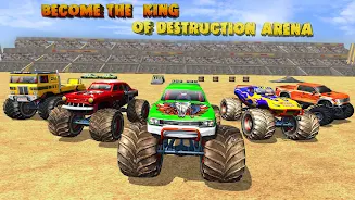 Monster Truck Derby Crash Game Ekran Görüntüsü 2