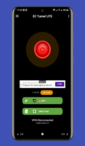 EC Tunnel LITE - Unlimited VPN Screenshot 1