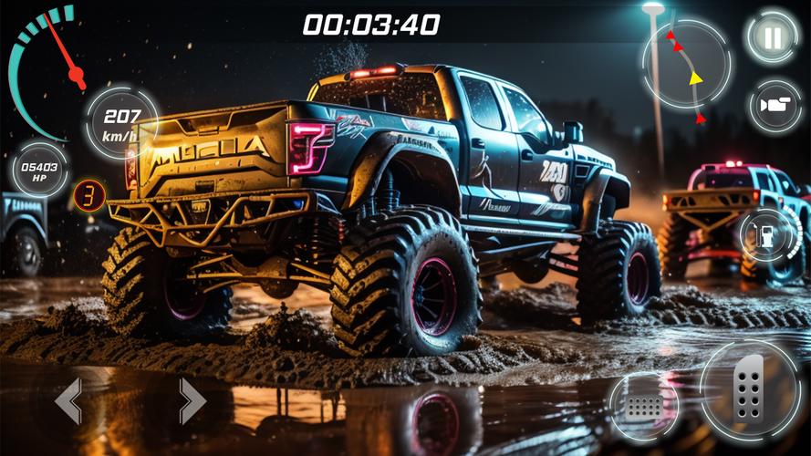 Offroad Mud Truck Game Offline Ekran Görüntüsü 3