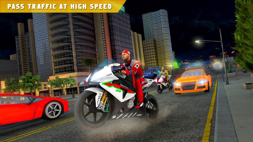 Highway Traffic Bike Race Moto Capture d'écran 2