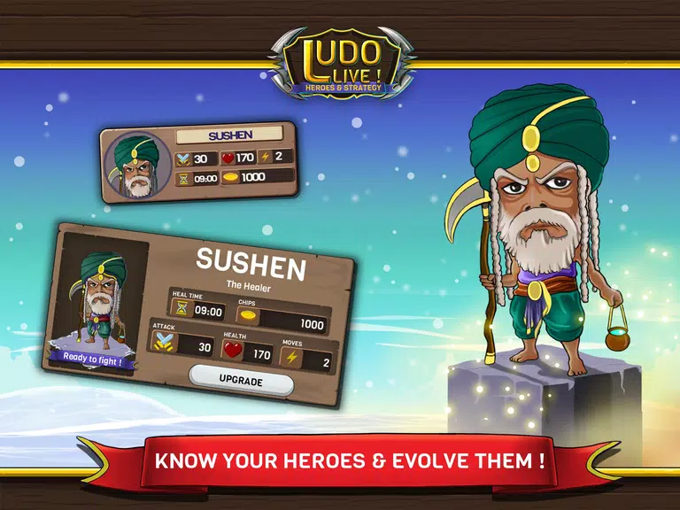 Ludo Live! Heroes & Strategy Captura de tela 3